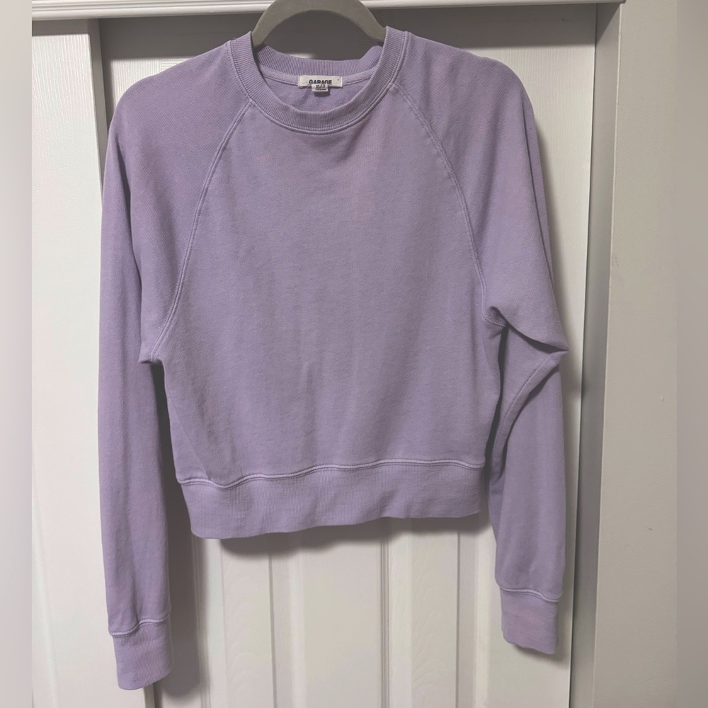 Garage light purple sweater in size xxs